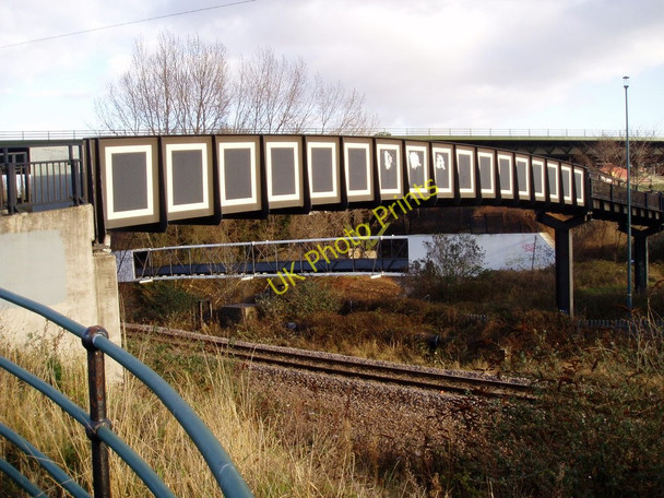 Photo 6"x4" Footbridge, Tinsley, Sheffield Tinsley\/SK3990 c2008