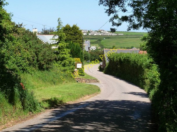 Photo 6"x4" The Georgeham Road at Ivycott Ossaborough c2010