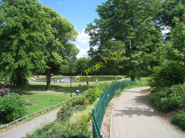 Photo 6"x4" Boating pond Newbury\/SU4767 c2010