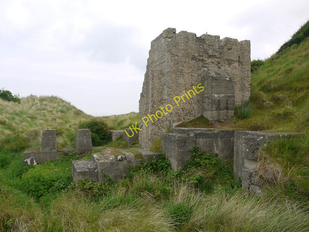 Photo 6"x4" WWII defences, Budle Bay Bamburgh c2010