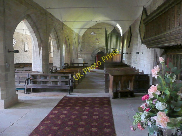 Photo 6"x4" St. Cuthbert's church, Holme Lacy, interior Fiddler's Green\/SO5735 c2010