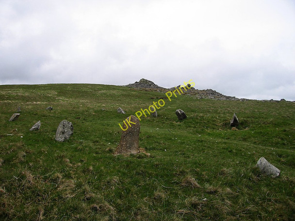 Photo 6"x4" Bedd Arthur and Carn Bica Caermeini c2010