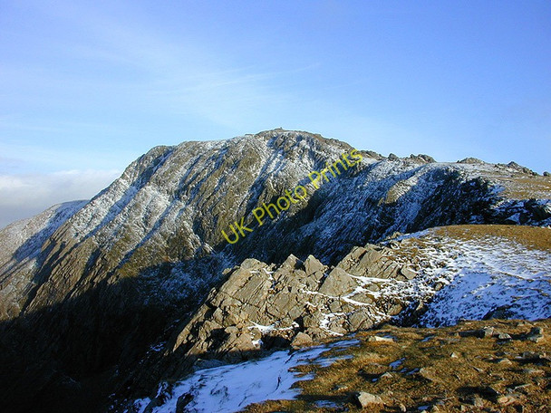 Photo 6"x4" The summit of Cadair Idris, from the west Dol-ffanog c2000