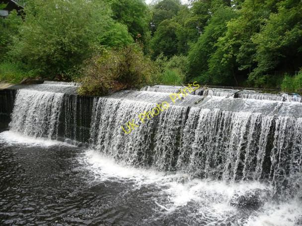 Photo 6"x4" Damhead Weir, the Water of Leith Craigleith\/NT2374 c2010