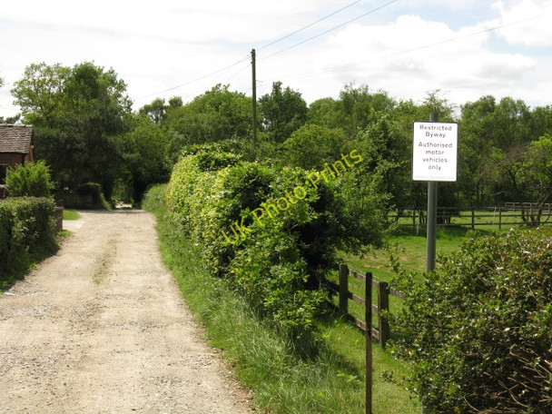 Photo 6"x4" Restricted Byway Davenport\/SJ8065 c2010