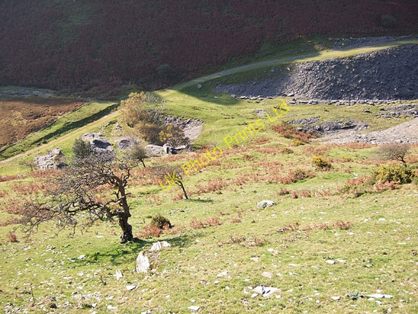 Photo 6"x4" Old quarry (slate?) in Cwm Ebol Cwrt\/SH6800 c2007
