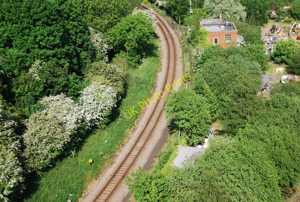 Photo 6"x4" The Esk Valley line below the Larpool Viaduct Whitby\/NZ8910 c2010