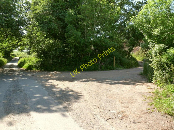 Photo 6"x4" The entrance to the Disused Mine Works on a lane near Barton Close Farm North Buckland c2010