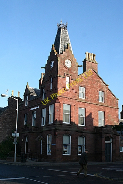 Photo 6"x4" Clydesdale Bank Building Turriff c2007