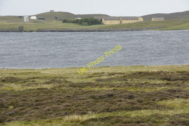 Photo 6"x4" Sandy Loch reservoir, Lerwick Uppersound c2010