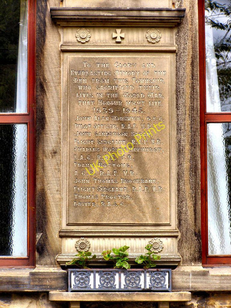 Photo 6"x4" World War II Memorial Padiham c2010
