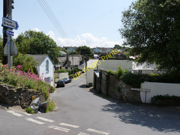 Photo 6"x4" Netherhams Hill leading away from the Putsborough Road Georgeham c2010