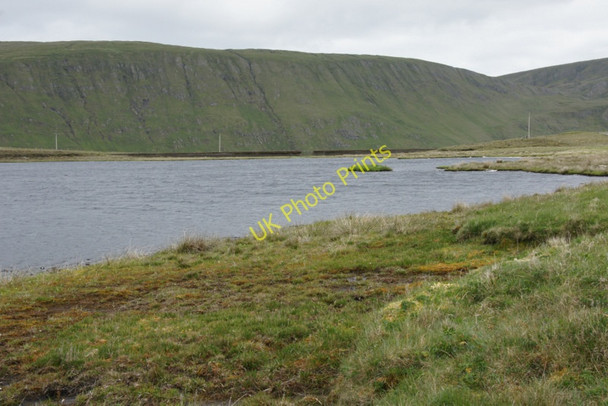 Photo 6"x4" Mill Loch, East Burra Bridge End\/HU3733 c2010