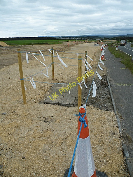 Photo 6"x4" Fochabers Bypass Roadworks, Midsummer 2010 (11) Crofts of Dipple c2010