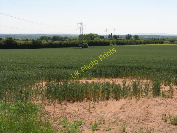 Photo 6"x4" Pylons marching on Acton\/SO8467 c2010