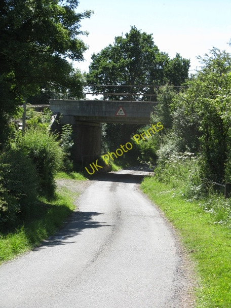 Photo 6"x4" Railway overbridge, Horton Lane Broad Common c2010
