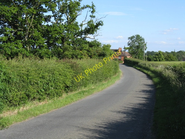 Photo 6"x4" Elmbridge Lane Cooksey Green c2010