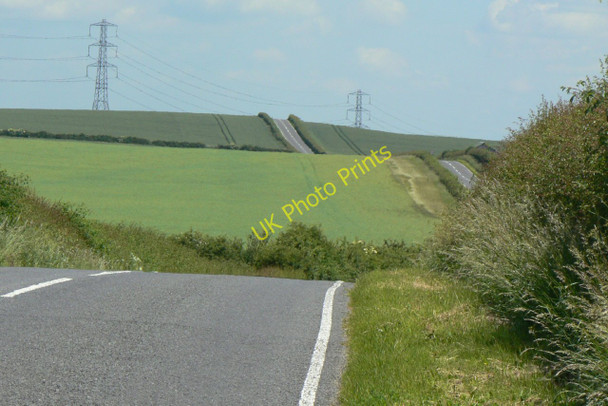 Photo 6"x4" Three bits of the road to Keyworth Bradmore\/SK5831 c2010