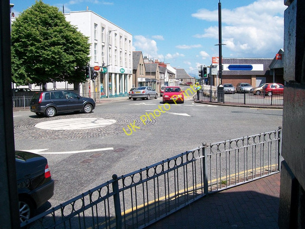 Photo 6"x4" Lon Dywod from the door of the Pwllheli Tourist Office Pwllheli c2010