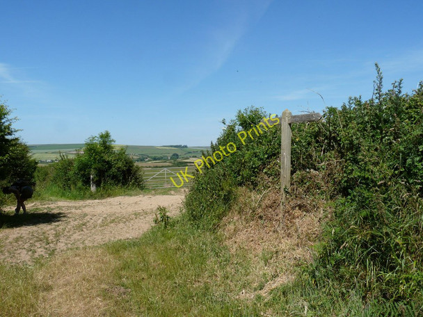 Photo 6"x4" Hole Lane and Hannabarrow Lane join Long Lane Cross\/SS4539 c2010