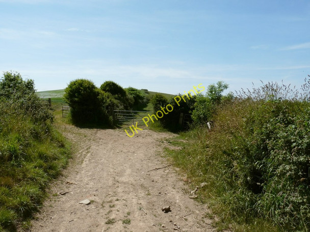 Photo 6"x4" One end of Long Lane where it meets Hannabarrow Lane (left) and Hole Lane (right) Cross\/SS4539 c2010