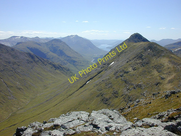 Photo 6"x4" View south west from Stob Coire Raineach Stob Coire Raineach c2000