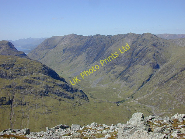 Photo 6"x4" View north west from Stob Coire Raineach Stob Coire Raineach c2000