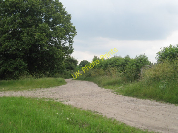 Photo 6"x4" Track to Brick Kiln Cottage Littlebourne c2010