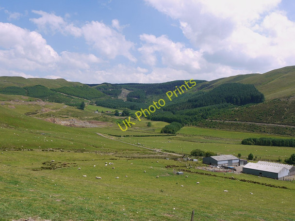 Photo 6"x4" The upper end of Dyffryn Castell Llys Arthur c2010