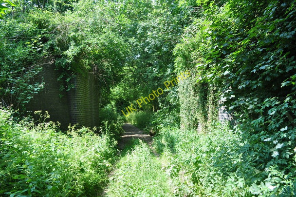 Photo 6"x4" Dismantled Railway Bridge North Barsham c2010