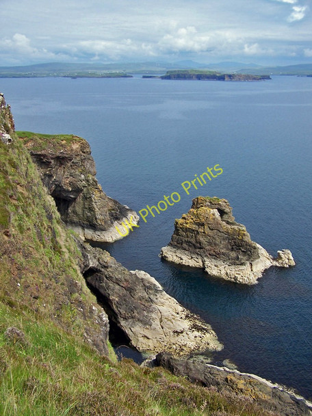 Photo 6"x4" Sea stack near Idrigill Camas na h-Uamha c2010