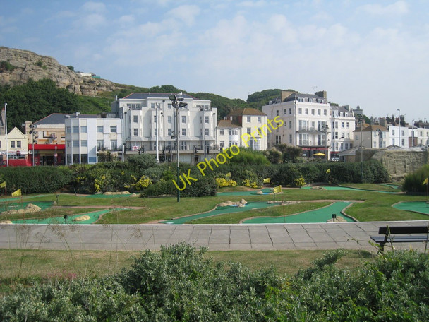 Photo 6"x4" Mini Golf Course Hastings\/TQ8110 c2010