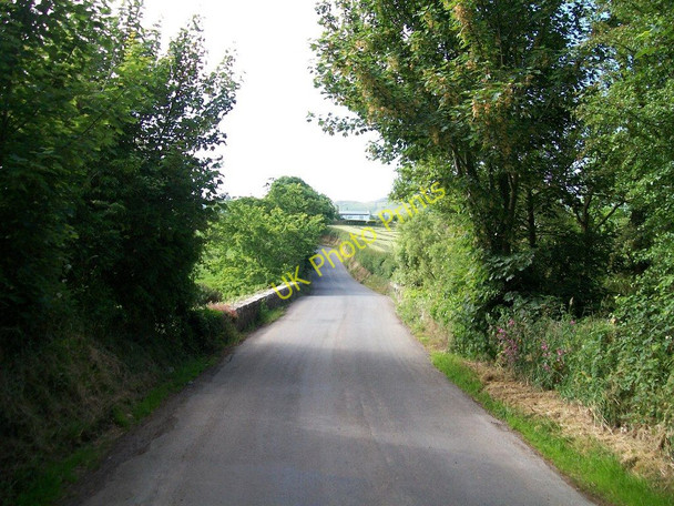 Photo 6"x4" Approaching Pont Glan-rhyd from the north Edern c2010
