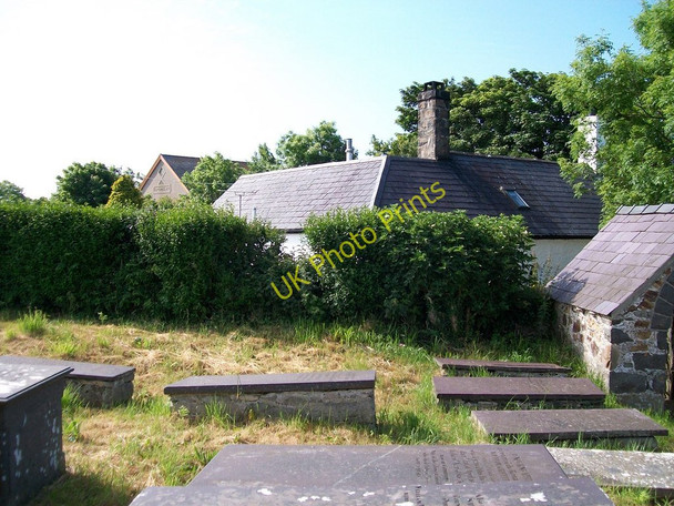 Photo 6"x4" View across towards Capel Peniel from St Ceidio's Churchyard Edern c2010