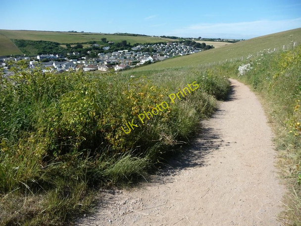 Photo 6"x4" The path to Challaborough Bigbury-on-Sea c2010