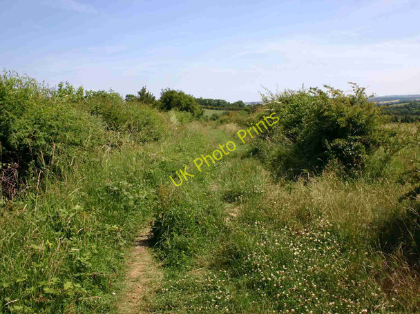 Photo 6"x4" Footpath to Hanson Hill Shipston-on-Stour c2010
