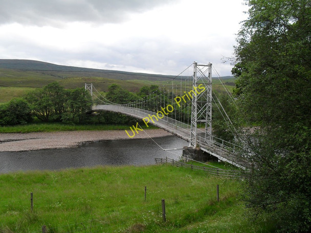 Photo 6"x4" Suspension bridge Oape c2010