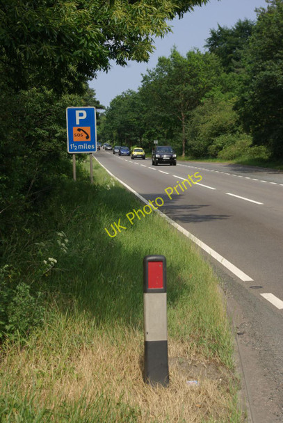 Photo 6"x4" A11 through Mildenhall Woods Barton Mills c2010