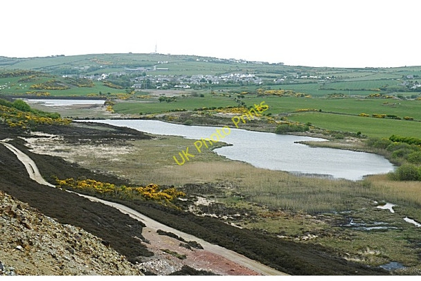 Photo 6"x4" Ponds below Mynydd Parys Penysarn c2010