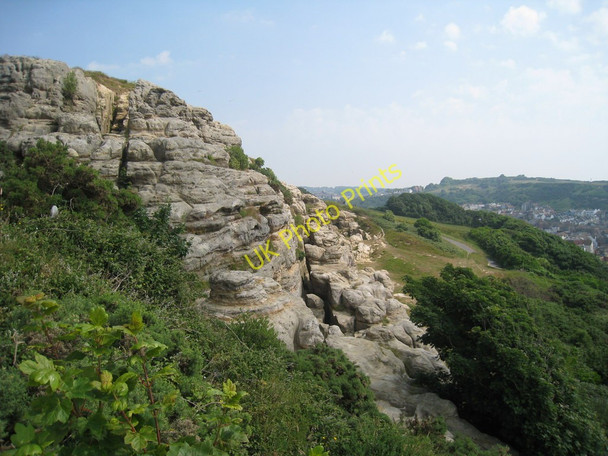 Photo 6"x4" West Hill Cliff Hastings\/TQ8110 c2010