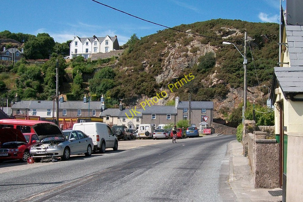 Photo 6"x4" The view north towards the A497 from the railway crossing Pwllheli c2010