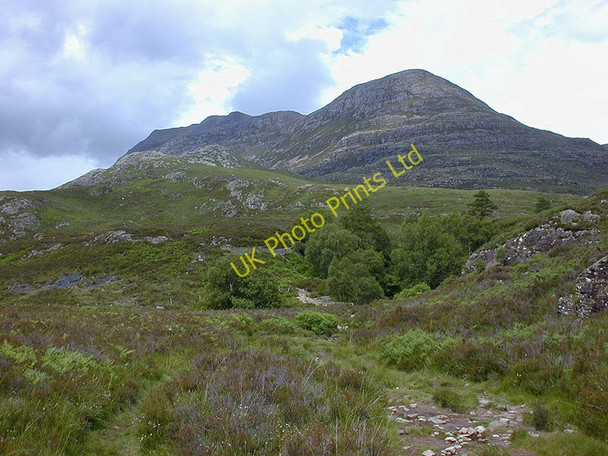 Photo 6"x4" Approaching Slioch Anancaun c2005