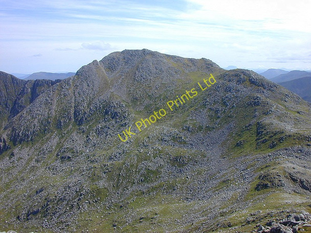 Photo 6"x4" Ridge south from Sgurr na Carnach Sg\u00f9rr na Carnach c2005