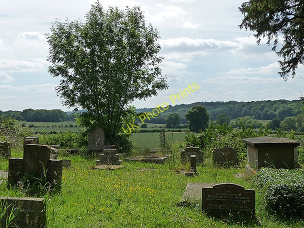 Photo 6"x4" Graveyard, West Wickham Addington\/TQ3764 c2010