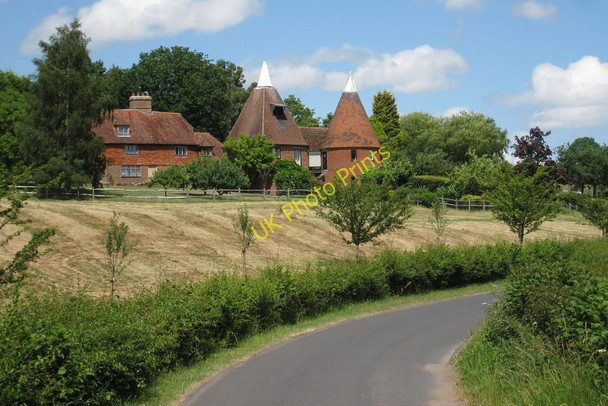 Photo 6"x4" Nevergood Oast, Brick Kiln Lane, Horsmonden, Kent Broad Ford c2010