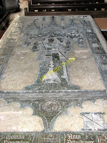 Photo 6"x4" St Mary's church in Old Hunstanton - altar tomb Hunstanton c2010