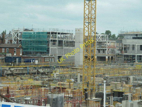 Photo 6"x4" Construction on the far side Newbury\/SU4767 c2010