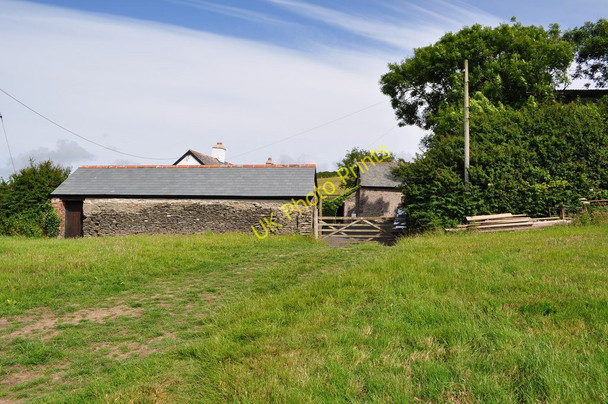 Photo 6"x4" Approaching Yarde Farm Higher Warcombe c2010