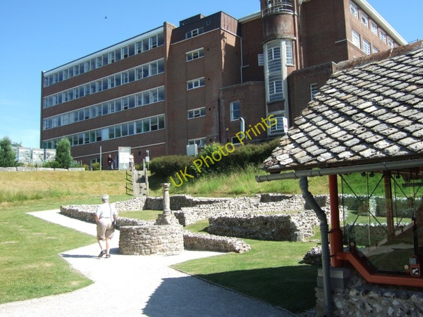 Photo 6"x4" The Roman Town House and Dorset County Hall, Dorchester Dorchester\/SY6890 c2010