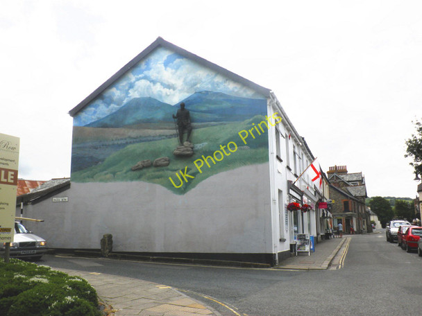 Photo 6"x4" Mural, Park Row, Okehampton Okehampton c2010